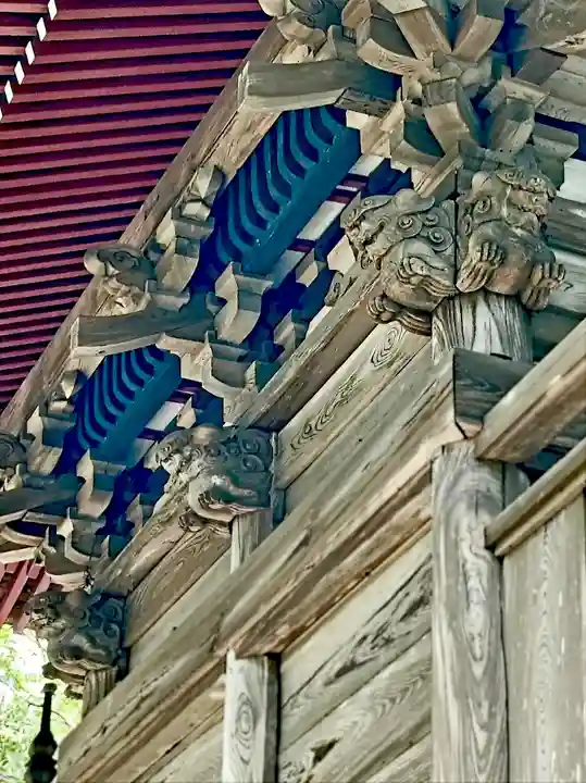 諏訪八幡神社の本殿・本堂