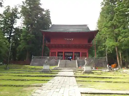 岩木山神社の山門・神門