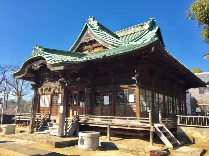 法華経寺の本殿・本堂