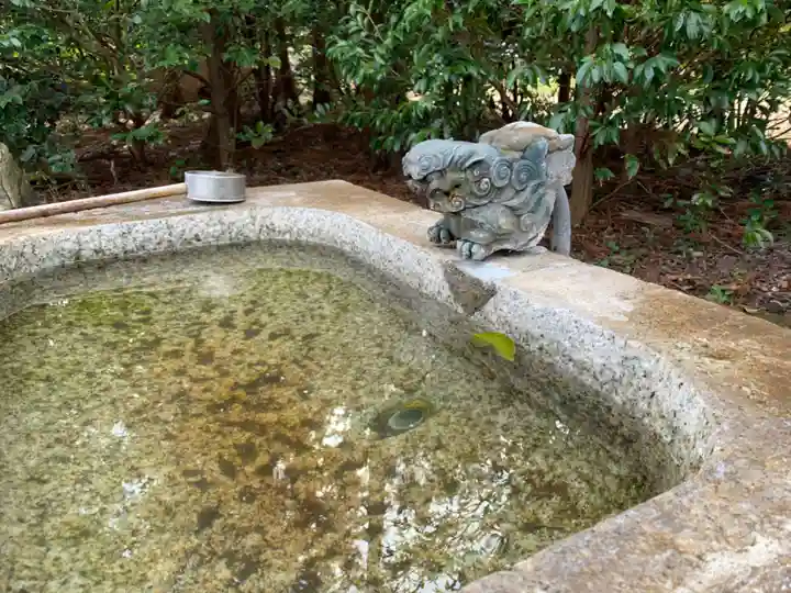 岩井神社の手水舎