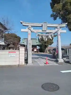 菖蒲神社の鳥居