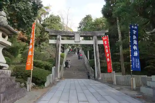 宮地嶽神社の鳥居