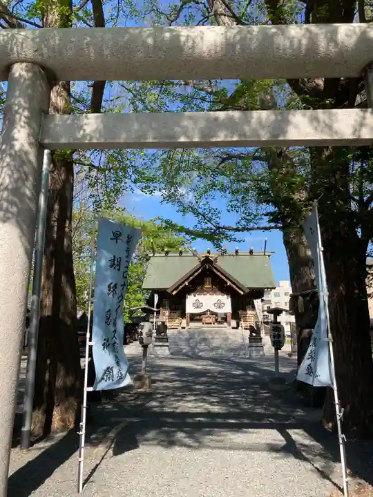 札幌諏訪神社の本殿・本堂