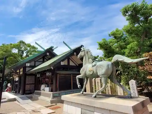 和田神社の狛犬