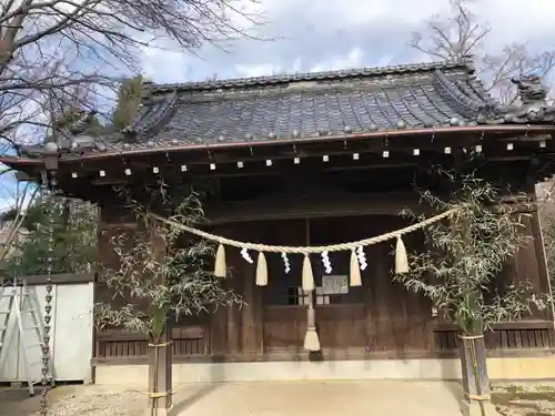金ヶ作熊野神社の本殿・本堂