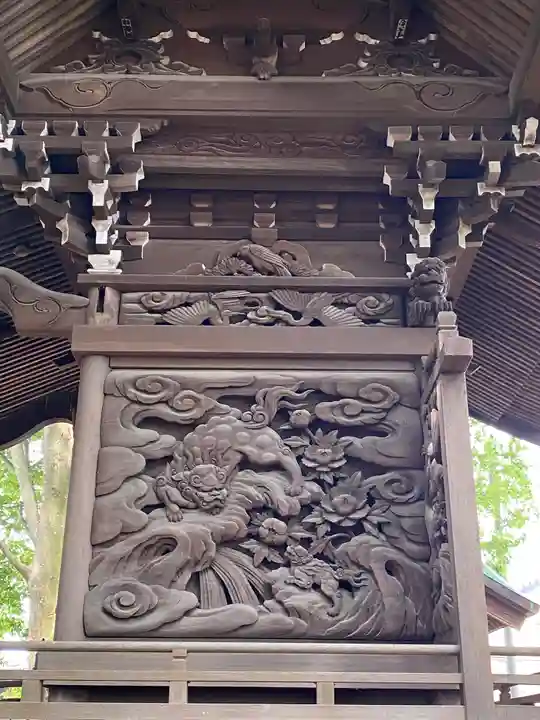 (下館)羽黒神社の芸術