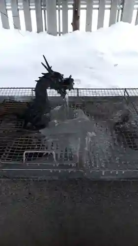 北海道神宮頓宮の手水舎