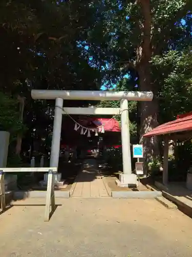 小林鳥見神社の鳥居