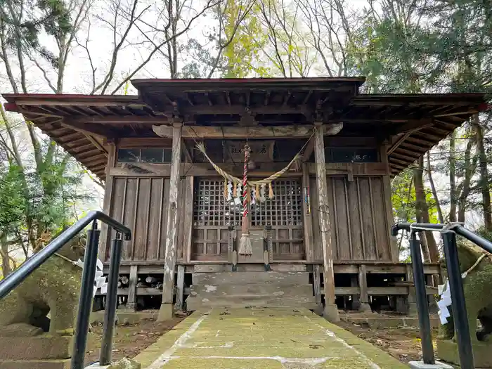 石手堰神社の本殿