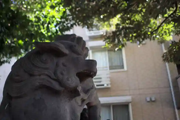 一山神社の狛犬