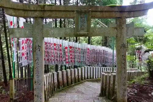 脳天大神龍王院の鳥居