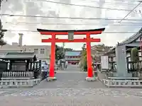 五社神社 諏訪神社の鳥居