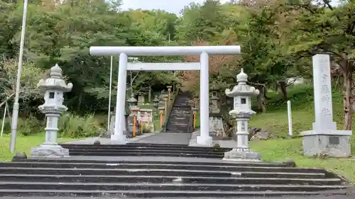 夕張神社の鳥居