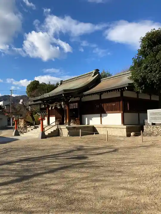 筒井八幡神社の本殿・本堂