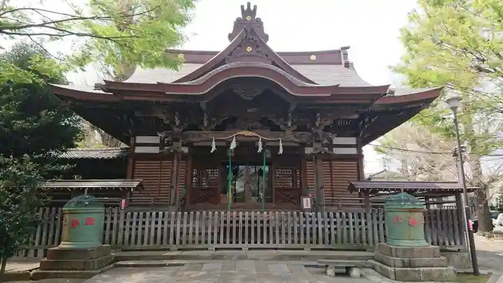 滝野川八幡神社の本殿・本堂
