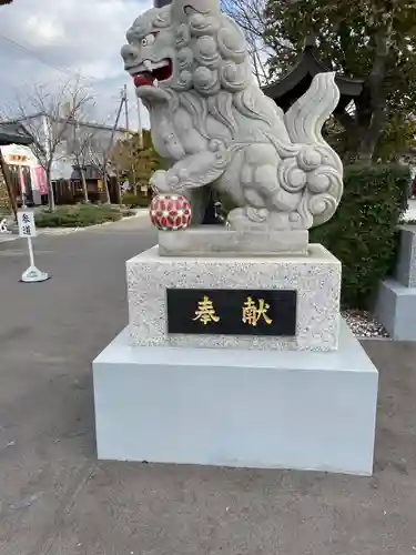 釧路八幡宮の狛犬