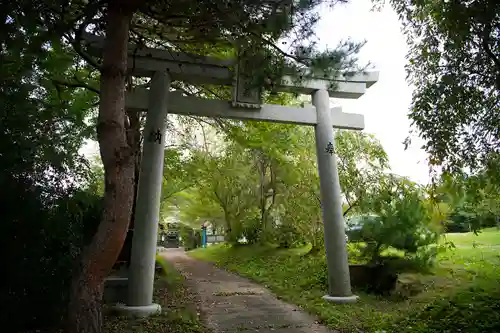 皆神神社の鳥居