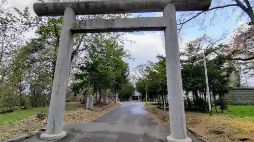 東神楽神社の鳥居