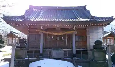 鳥之子神社の本殿・本堂
