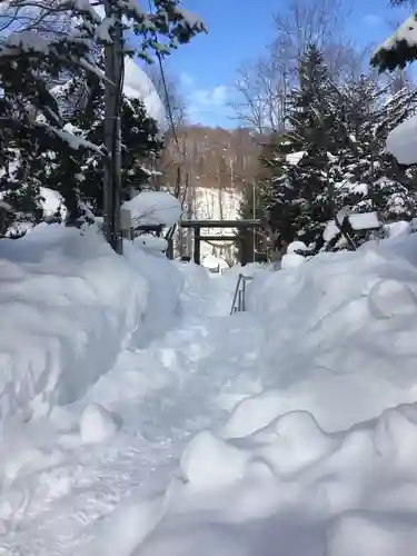 上野幌神社の鳥居