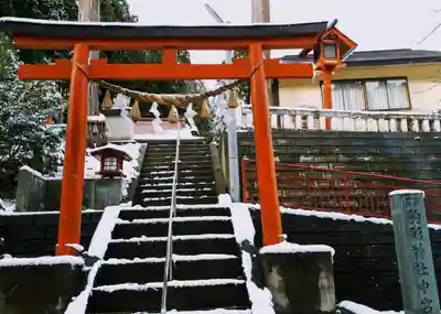 駒形神社中宮の鳥居