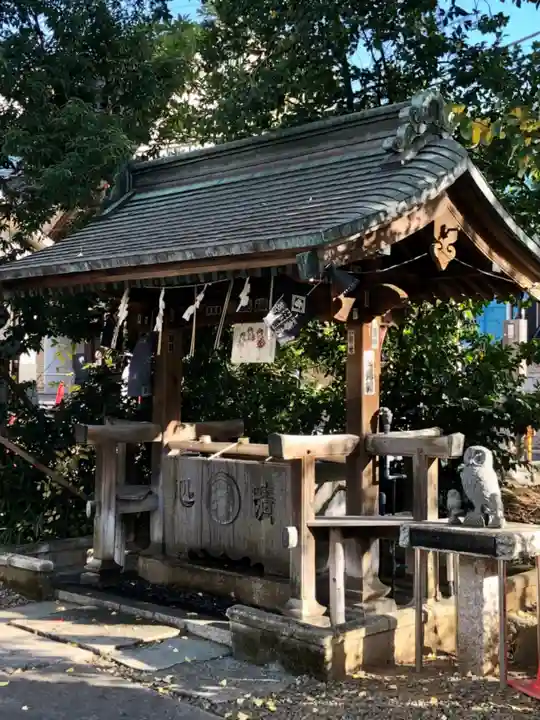 池袋御嶽神社の手水舎