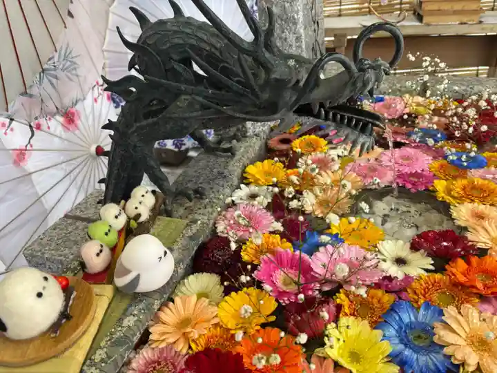 札幌諏訪神社の手水舎