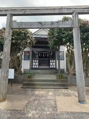 どんつく神社の鳥居