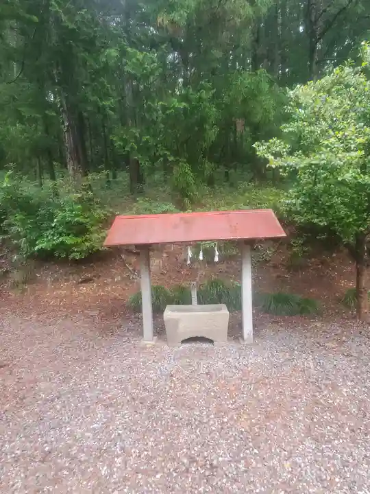 西浦神社の手水舎