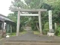 櫟江神社の鳥居