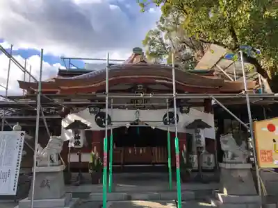 尾浜八幡神社の本殿・本堂