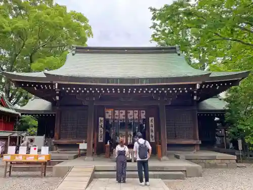 川越氷川神社の本殿