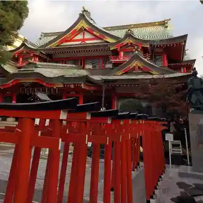 京濱伏見稲荷神社の鳥居