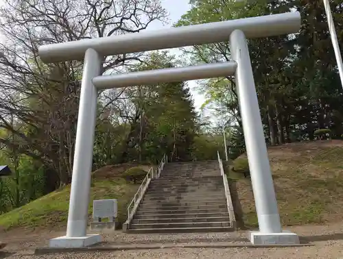 女満別神社の鳥居