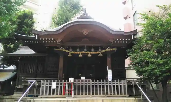 池尻稲荷神社の本殿・本堂