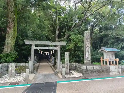 花窟神社の鳥居