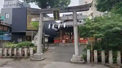 江島杉山神社の鳥居
