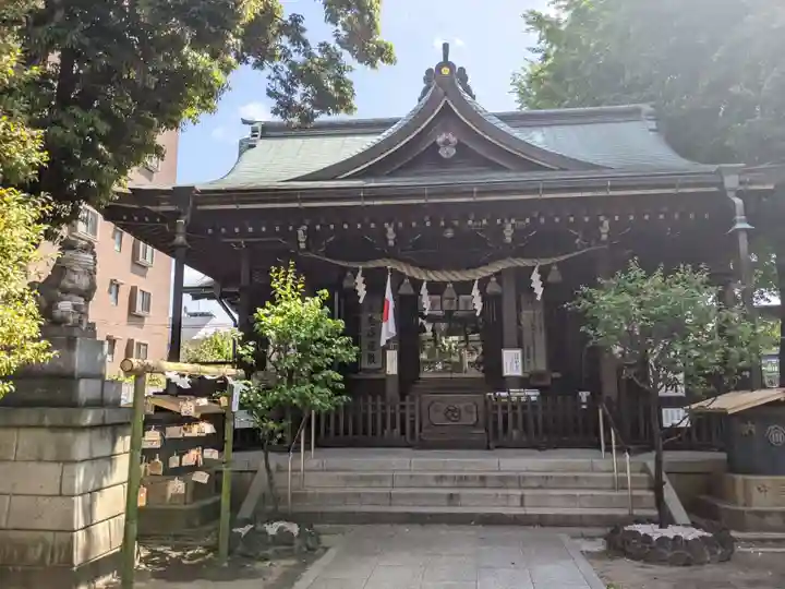大森諏訪神社の本殿・本堂