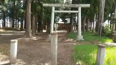 今鹿島神社の鳥居