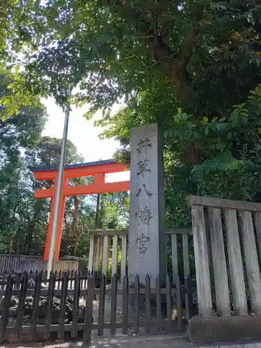 井草八幡宮の鳥居