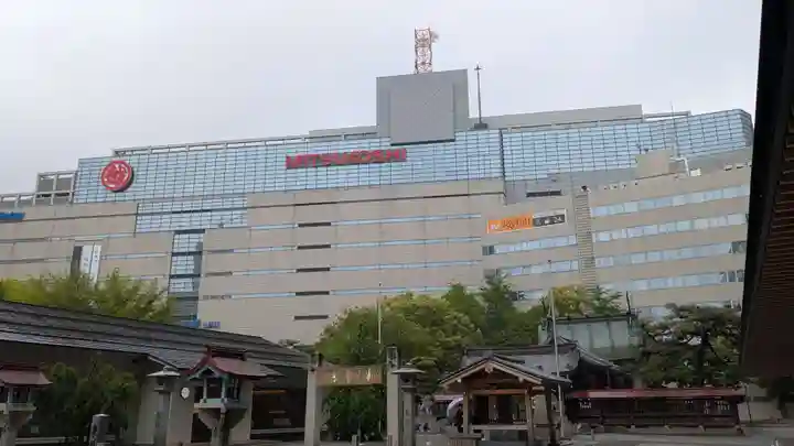 警固神社の景色