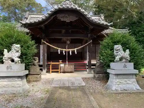 網戸神社の本殿