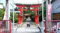 石和八幡宮(官知物部神社)の鳥居