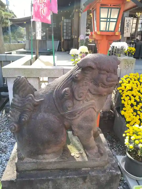 久里浜天神社の狛犬