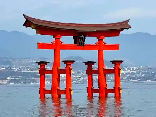 清盛神社の鳥居