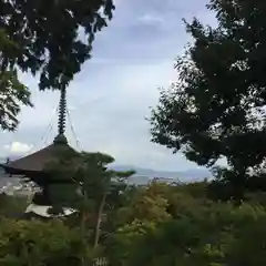 常寂光寺の塔