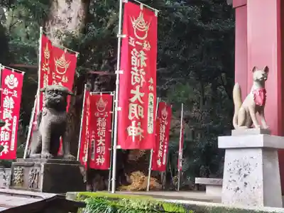 葛見神社の狛犬