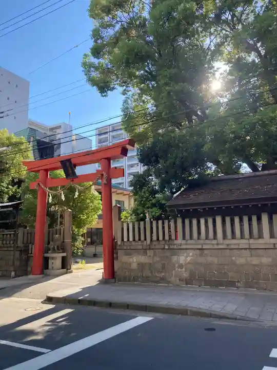 堀川戎神社の鳥居