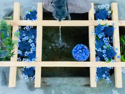 總社 和田八幡宮の手水舎