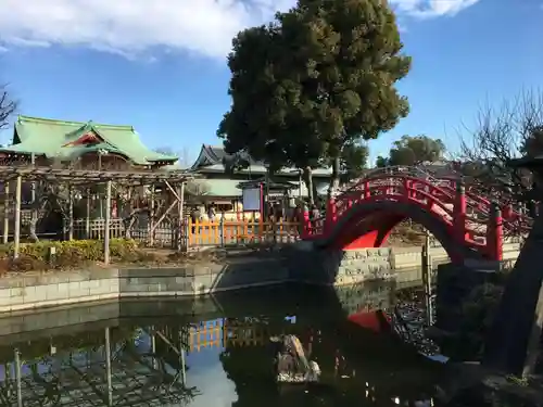 亀戸天神社の庭園